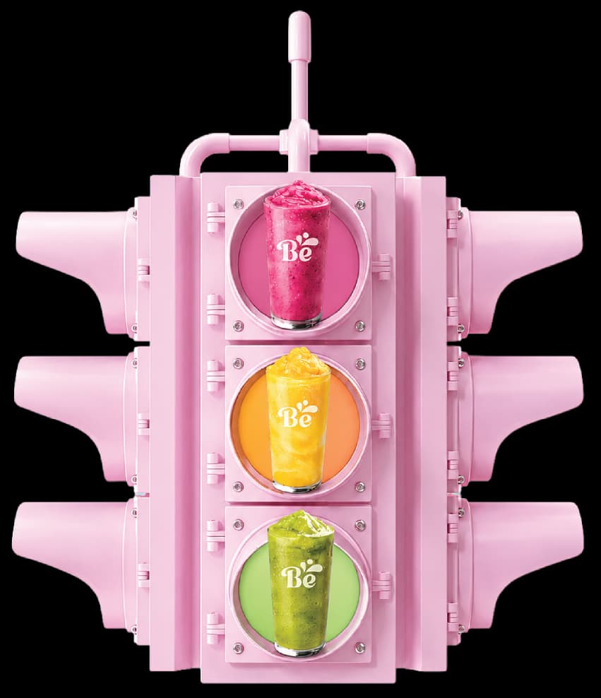 Being Juice traffic light